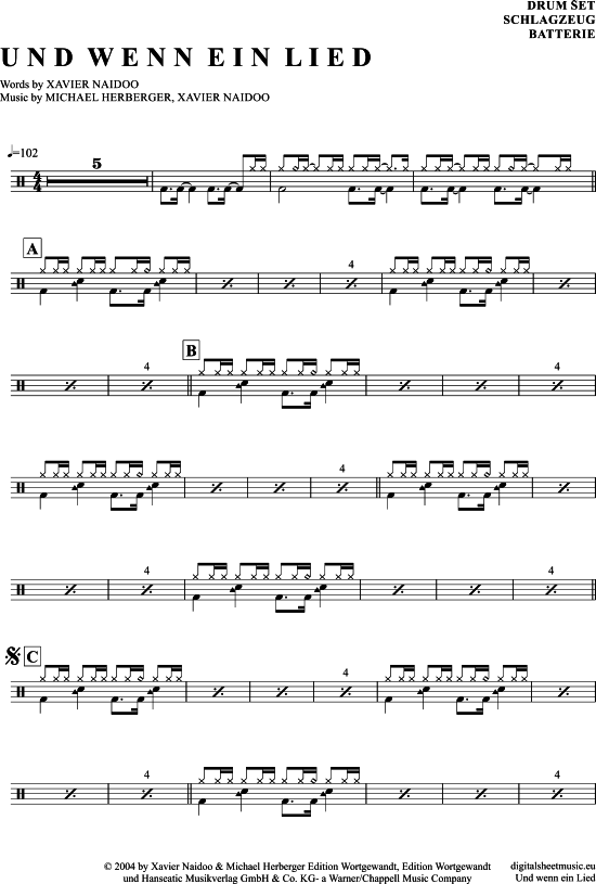 Und wenn ein Lied 