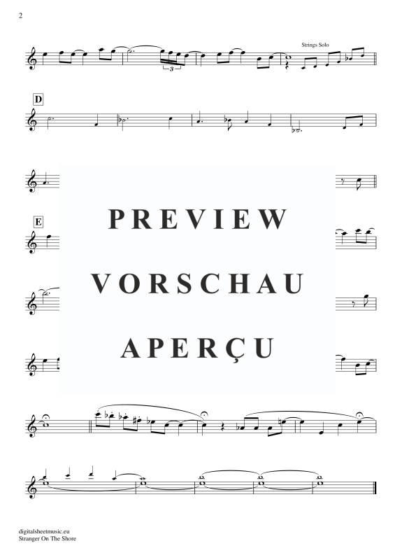 Product gallery: Page 3 of 3 Stranger On The Shore , Bilk, Acker, Tenor Saxophone