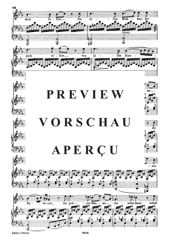 gallery: Nachstück D.672 , , (Gesang hoch + Klavier)