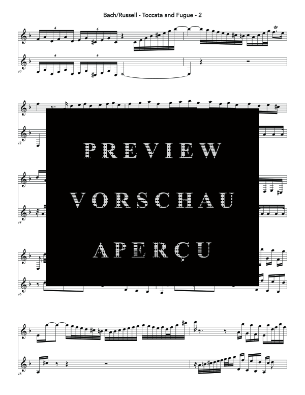 gallery: Toccata and Fugue in D Minor, , (clarinet duet 2x bass clarinet)