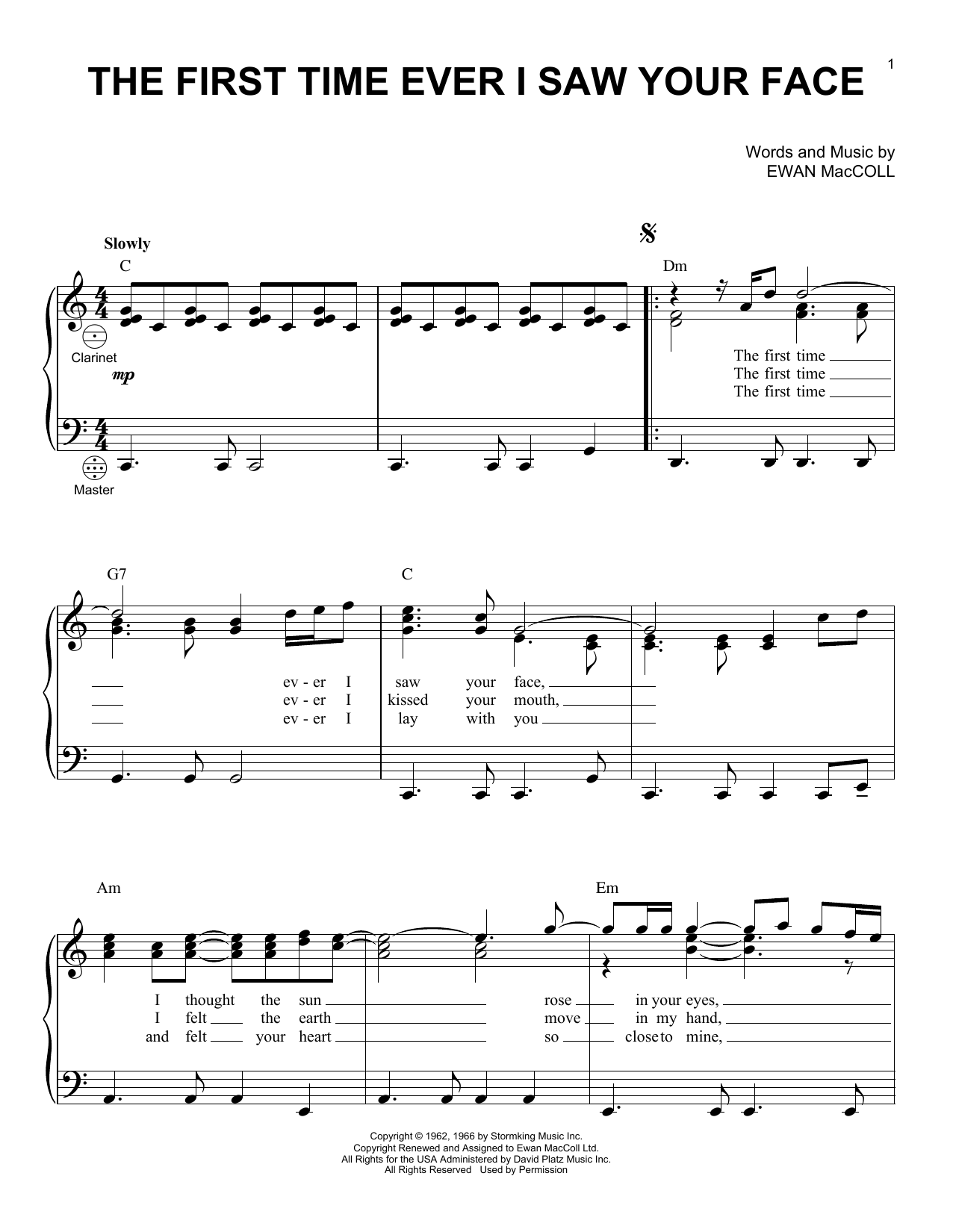 Product gallery: Page 1 of 1 The First Time Ever I Saw Your Face, Roberta Flack