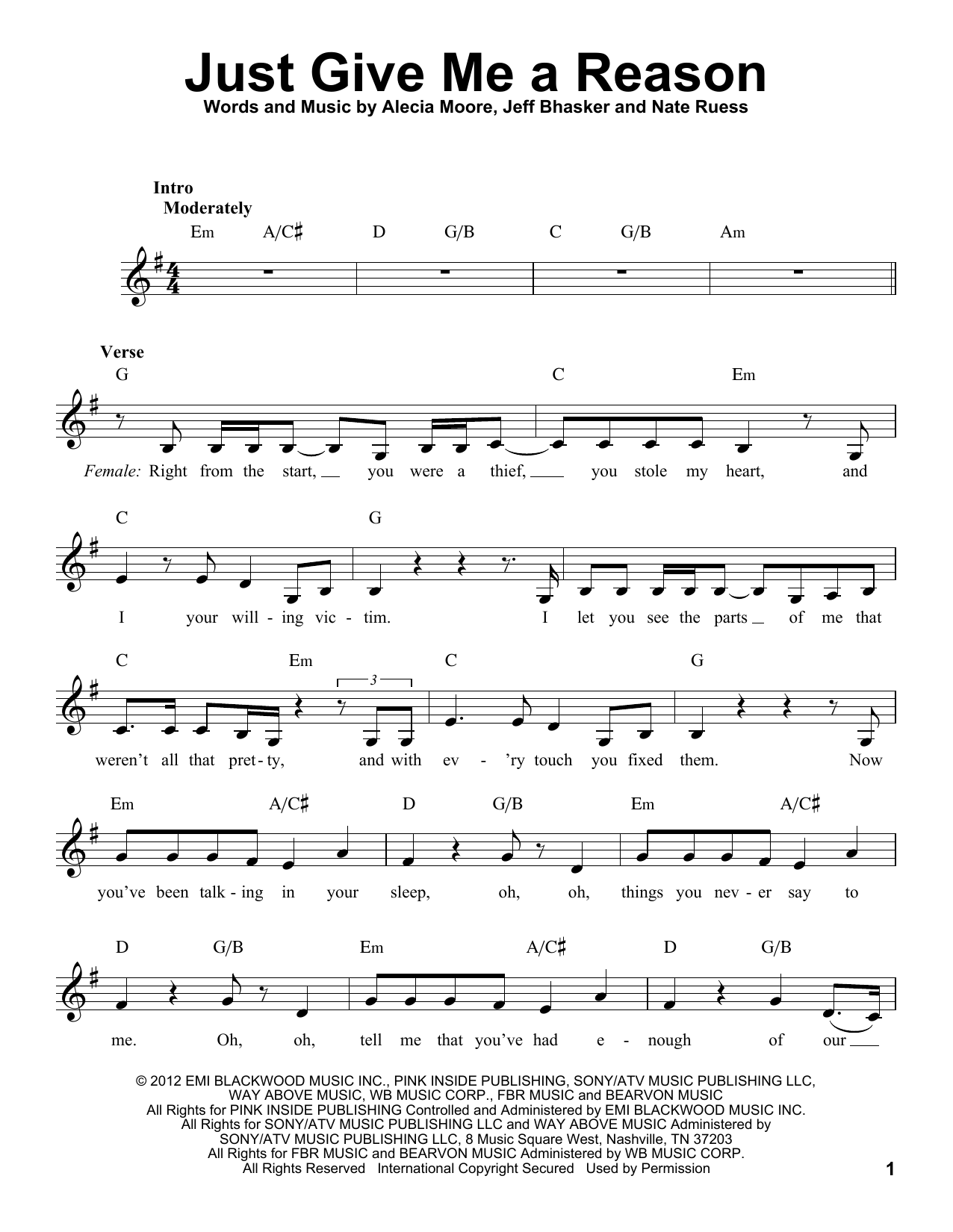 Produktbild zu: Just Give Me A Reason
