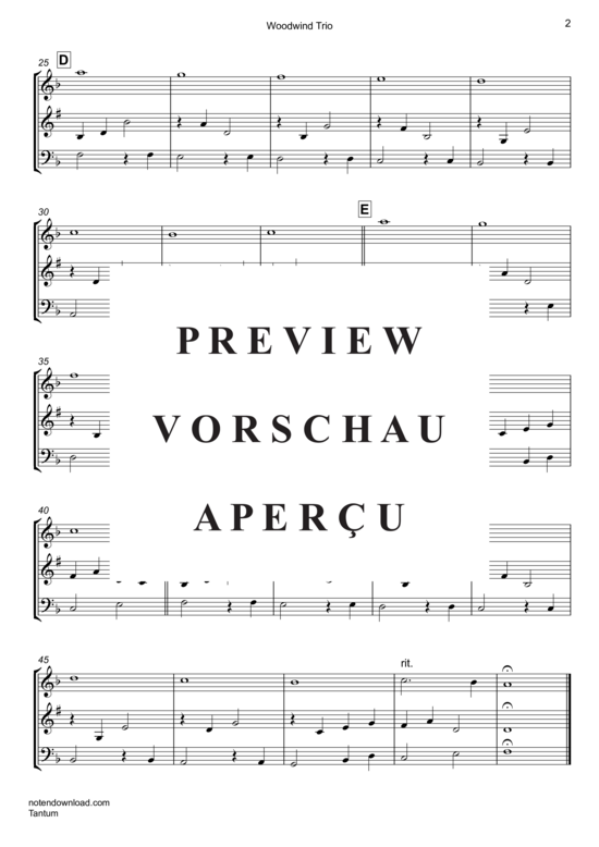 Product gallery: Page 3 of 6 TANTUM , , (Woodwind Trio)