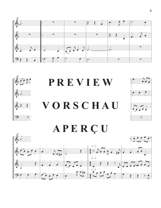 Produktgalerie: Seite 6 von 12 Ricercare on C , , (Blechbläserquartett T T H/P P)