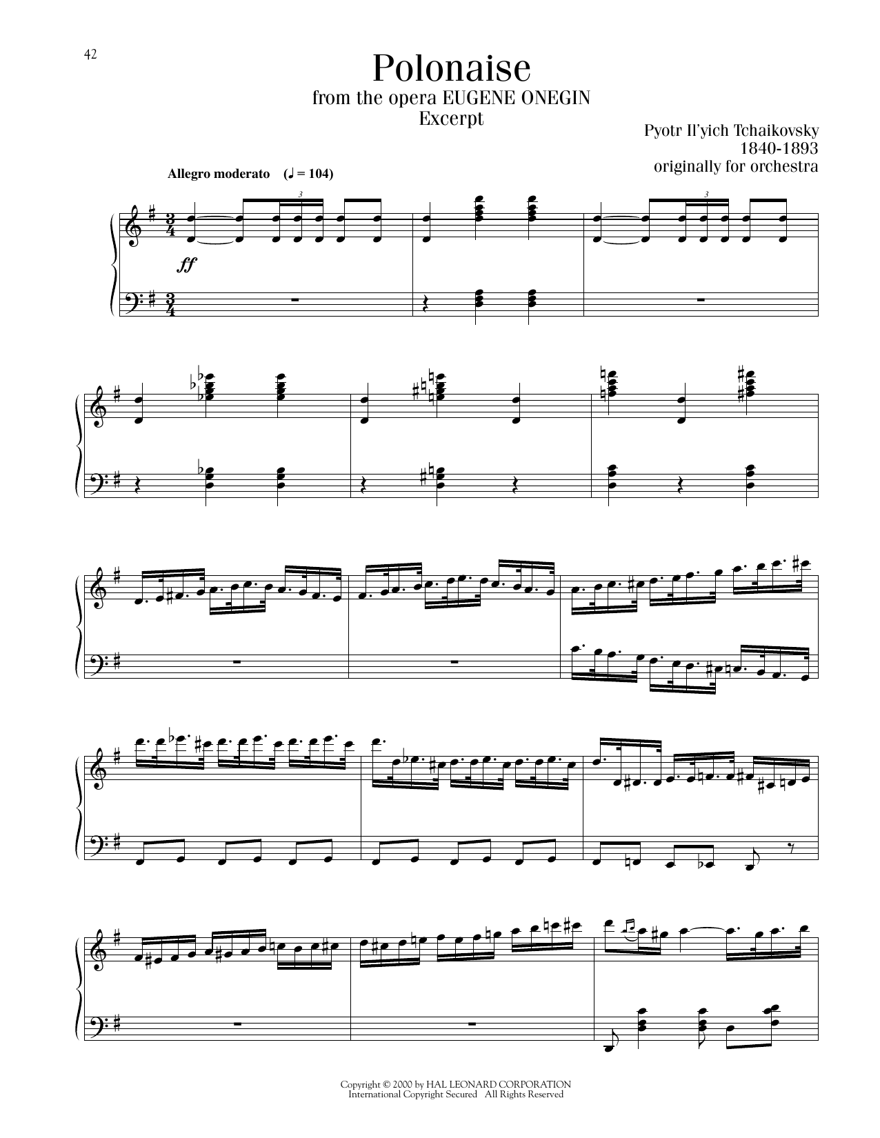 Produktbild zu: Polonaise