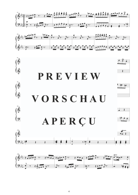 Produktgalerie: Seite 5 von 9 Cembalo Sonate Nr. 5 in C-Moll Op.4, , Cembalo/Klavier Solo