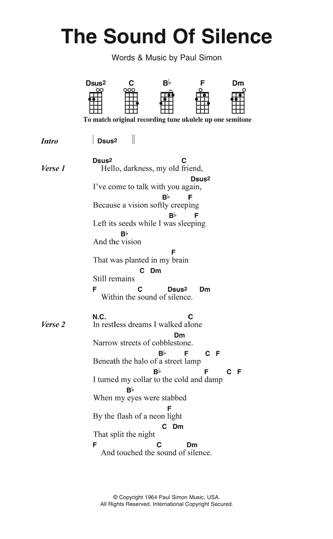 Product gallery: Page 1 of 1 The Sound Of Silence, Simon & Garfunkel