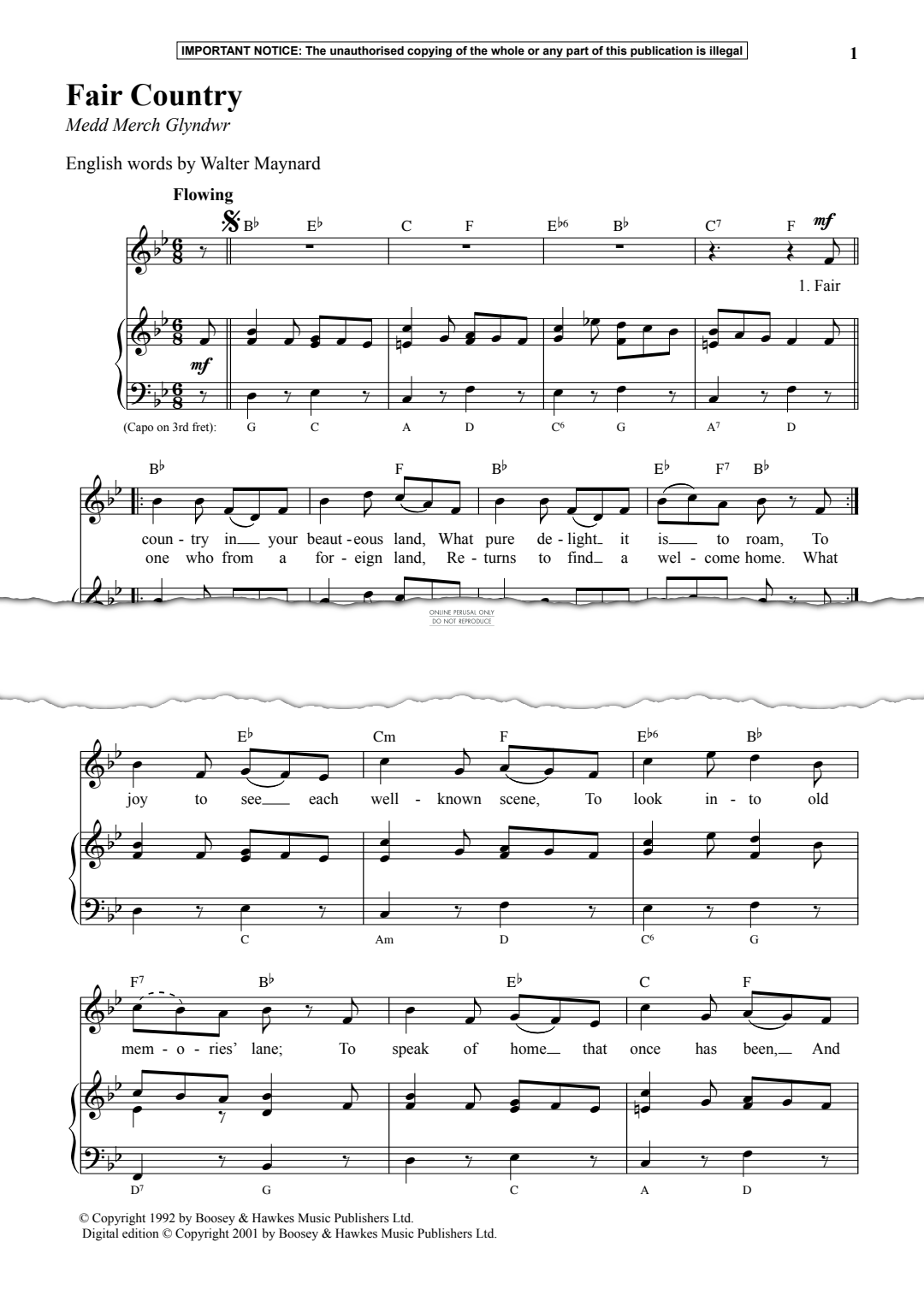 Produktgalerie: Seite 1 von 1 Fair Country, Traditional, Gesang, Klavier