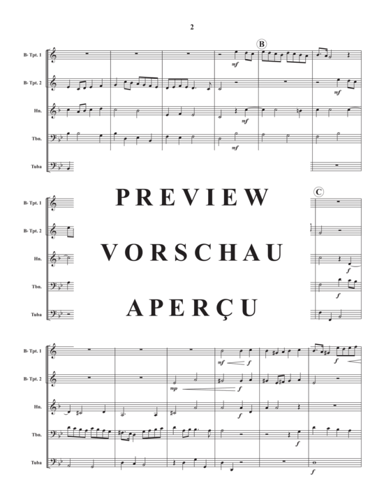 Produktgalerie: Seite 4 von 11 Les Moissonneurs , , (Blechbläser Quintett)