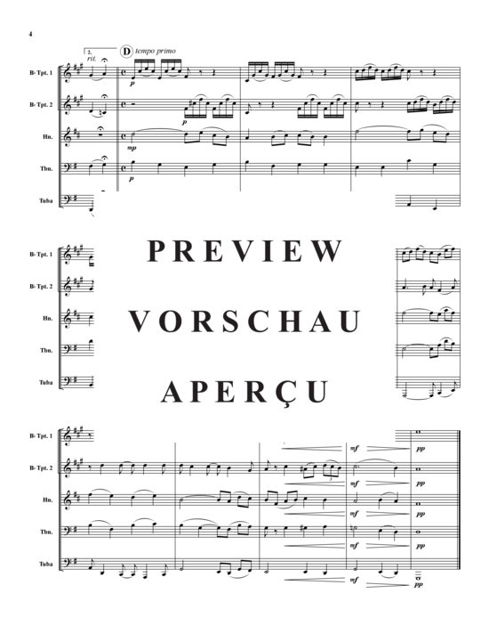 gallery: Pavane , , (Blechbläserquintett)