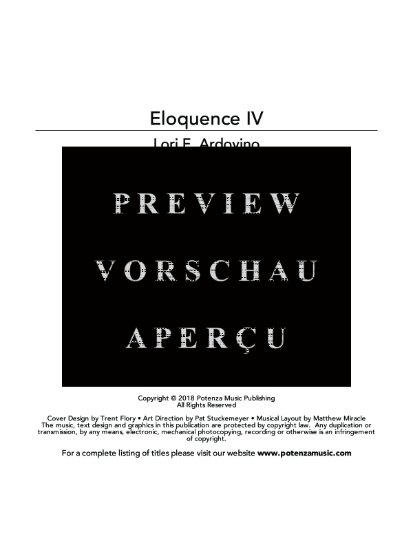 gallery: Eloquence IV, , (Klarinette in Es Solo)