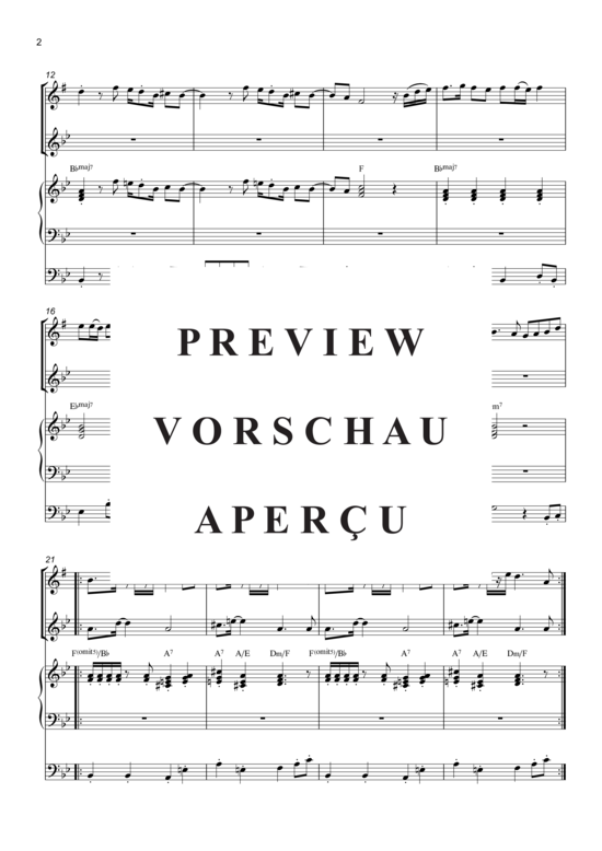 Produktgalerie: Seite 3 von 9 I Stay Home , , (Alt-Saxophon in Es + 2. Stimme in C, Klavier, Bass)