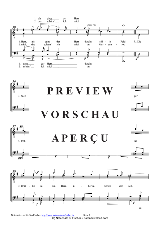 gallery: Morgengebet , , (Männerchor)