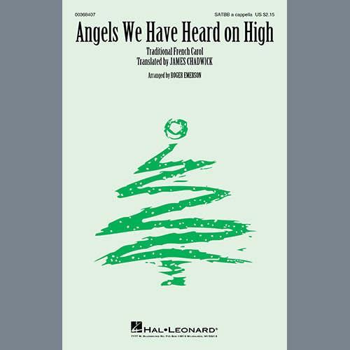 Product picture to: Angels We Have Heard On High (arr. Roger Emerson)