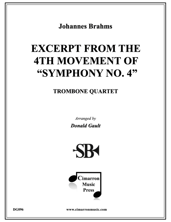 Produktbild zu: Sinfonie Nr. 4 – Ausschnitt aus dem 4. SatzJohannes Brahms