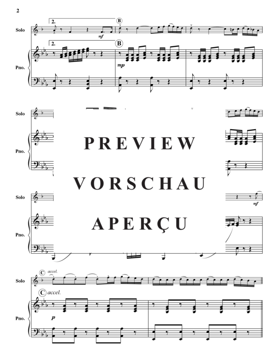 Produktgalerie: Seite 3 von 5 Neapolitanischer Tanz , , (Trompete + Klavier)