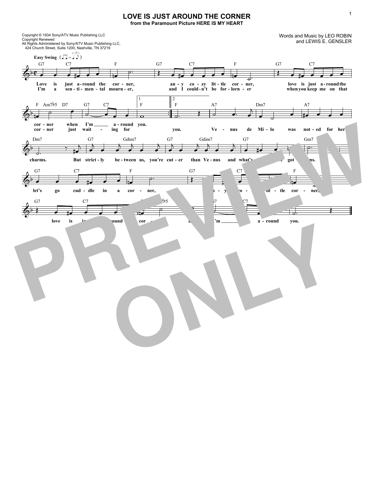 Product gallery: Page 1 of 1 Love Is Just Around The Corner, Coleman Hawkins