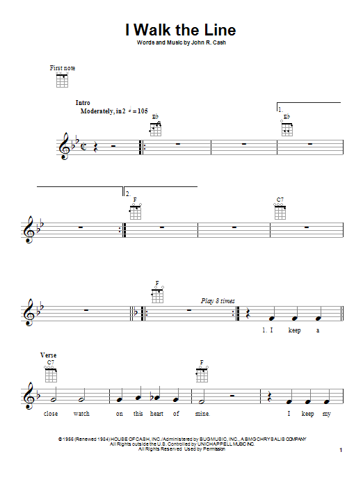 Product gallery: Page 1 of 1 I Walk The Line, Johnny Cash