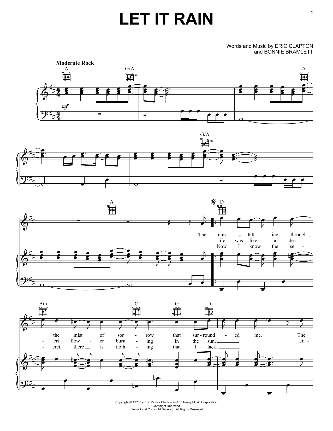 Produktbild zu: Let It Rain