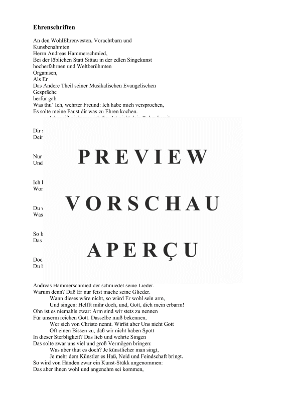 Produktgalerie: Seite 10 von 11 Ander Teil Geistlicher Gespräche über die Evangelia - Von Trinitatis bis 27. Sonntag nach Trinitatis, , (Gemischter Chor, Instrumente, Basso Continuo)