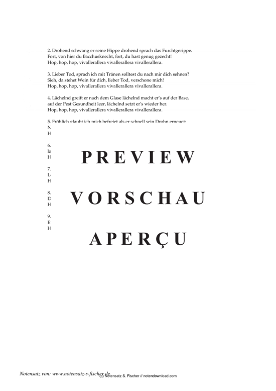 Product gallery: Page 3 of 3 Das Bündniss mit dem Tode , , Piano and Voice