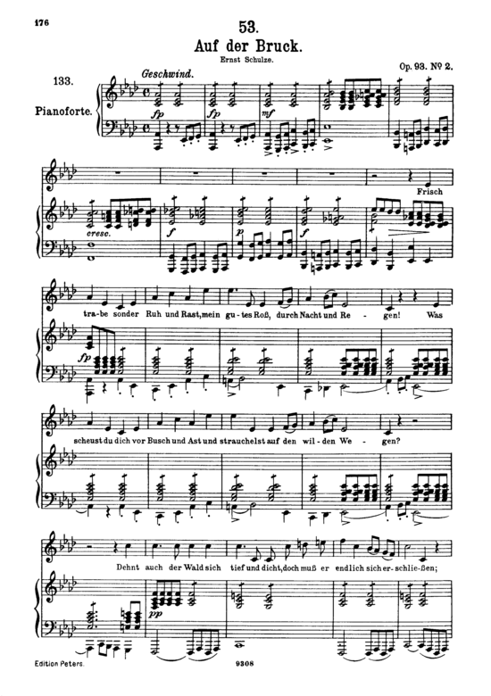 gallery: Auf der Bruck D.833 , , (Gesang hoch + Klavier)