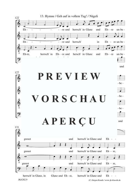 Produktgalerie: Seite 10 von 11 Geh auf in vollem Tag, , Gemischter Chor