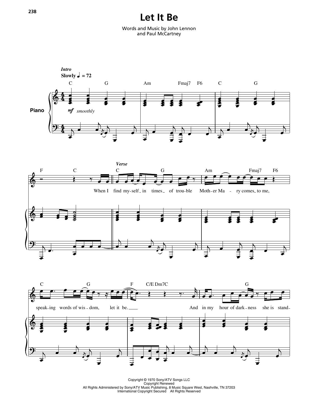 Produktbild zu: Let It Be