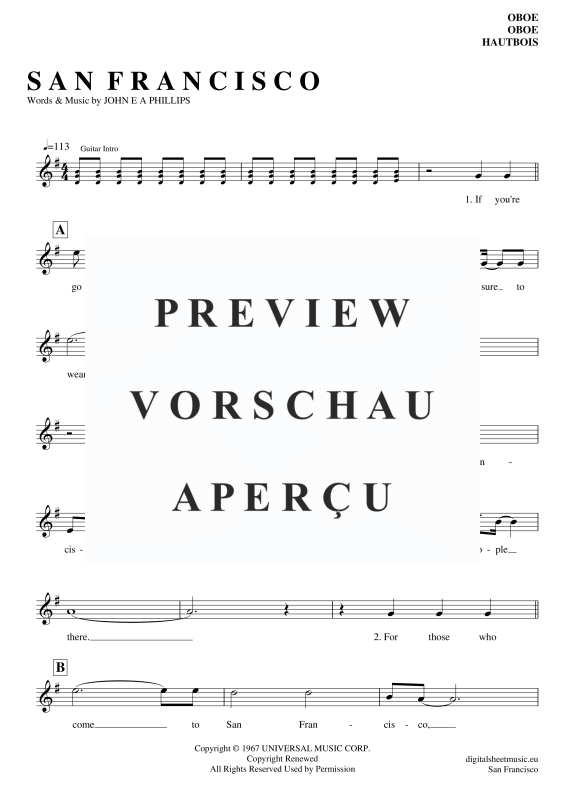 Produktgalerie: Seite 2 von 4 San Francisco, Mckenzie, Scott, (Oboe)