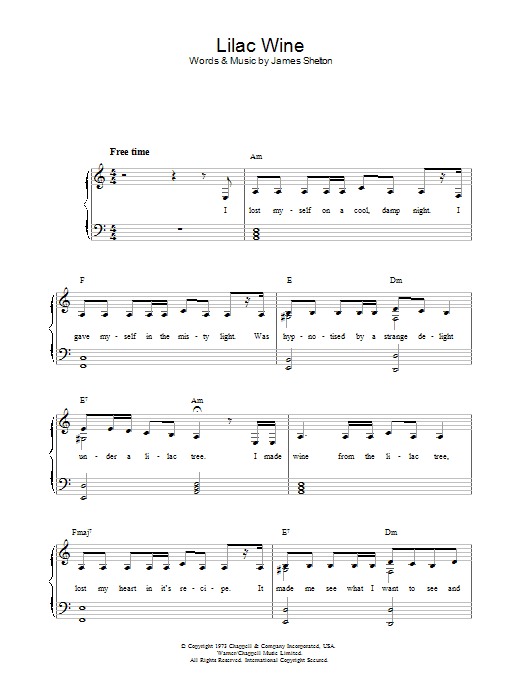 Product gallery: Page 1 of 1 Lilac Wine, Katie Melua