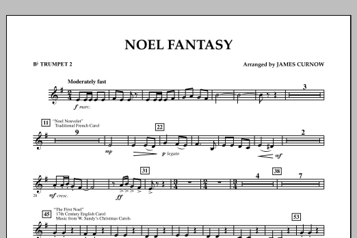 Produktbild zu:  Noel Fantasy - Bb Trumpet 2 - 