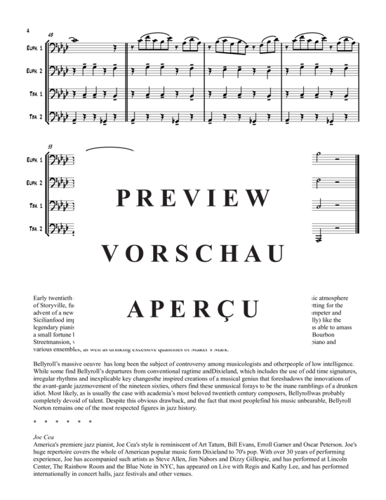 Product gallery: Page 5 of 11 Mable´s Reefer Rag , , (Tuba Quartet: 2x Baritone, 2xTuba)