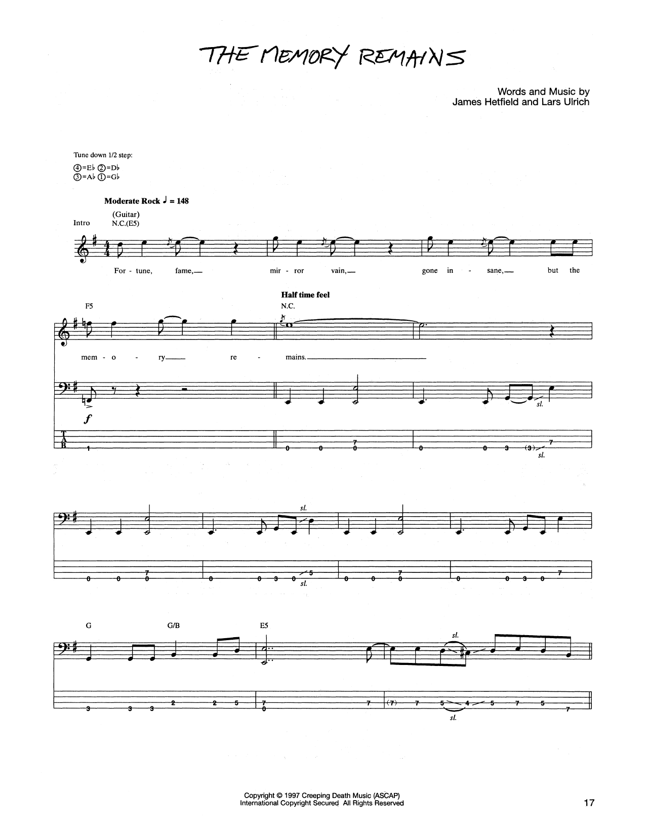 Product picture to:  The Memory Remains - Metallica