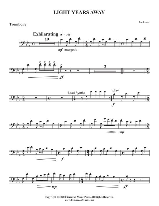 Product picture to: Light Years Away Ian Lester