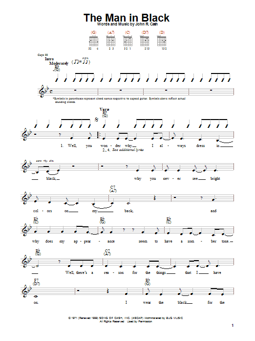 Product gallery: Page 1 of 1 The Man In Black, Johnny Cash