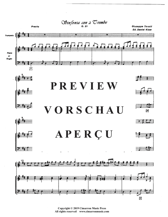 Product gallery: Page 5 of 16 Sinfonia , , (2x Posaune + Klavier)