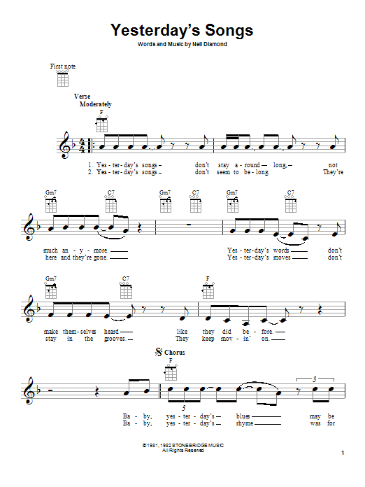 Product gallery: Page 1 of 1 Yesterday's Songs, Neil Diamond