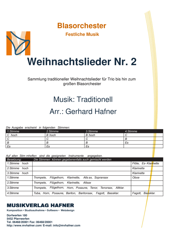 Product picture to: Weihnachtslieder Nr. 2Traditional