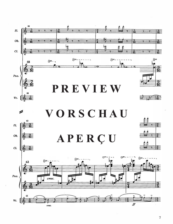 Product gallery: Page 10 of 21 Short Story , , (flute, clarinet, oboe, cello and piano)