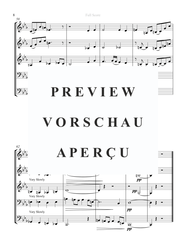 Produktgalerie: Seite 10 von 11 Sweet By and By, , Blechbläser Quintett