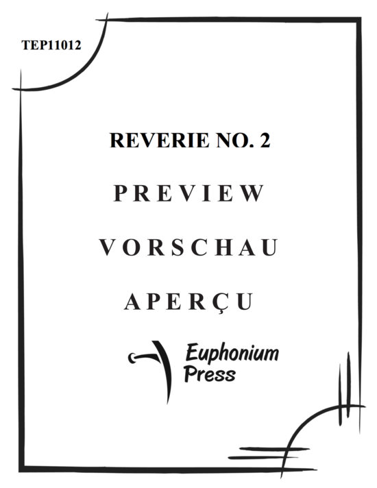 gallery: Reverie No 2 , , (Tuba + Klavier)