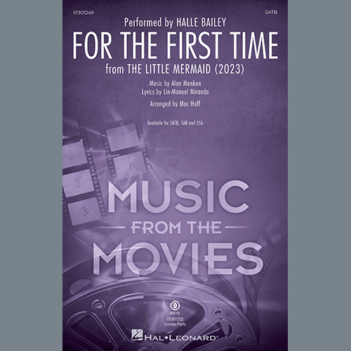 cover: For The First Time (from The Little Mermaid) (2023) (arr. Mac Huff), Halle Bailey