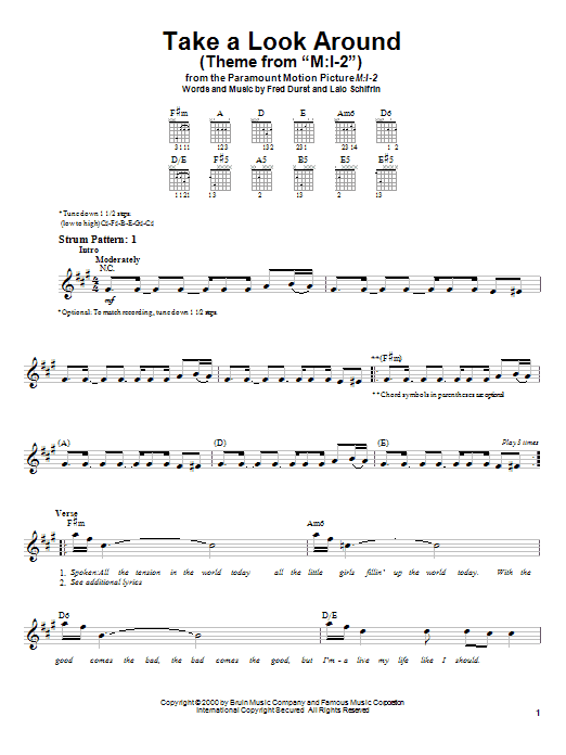 Produktgalerie: Seite 1 von 1 Take A Look Around (Theme From "M:I-2"), Limp Bizkit, Gitarre