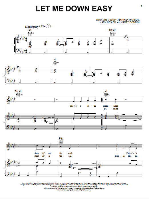 Produktgalerie: Seite 1 von 1 Let Me Down Easy, Billy Currington, Gesang, Gitarre, Klavier