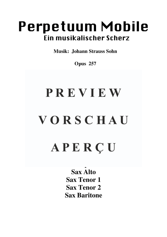 Produktgalerie: Seite 2 von 11 Perpetuum Mobile, , Saxophon Quintett