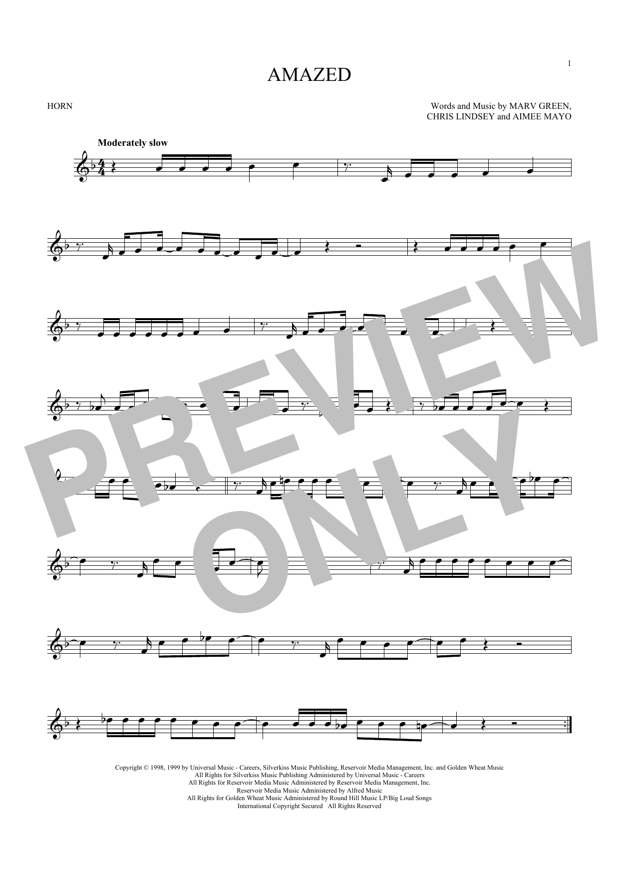 Produktgalerie: Seite 1 von 1 Amazed, Lonestar, Horn