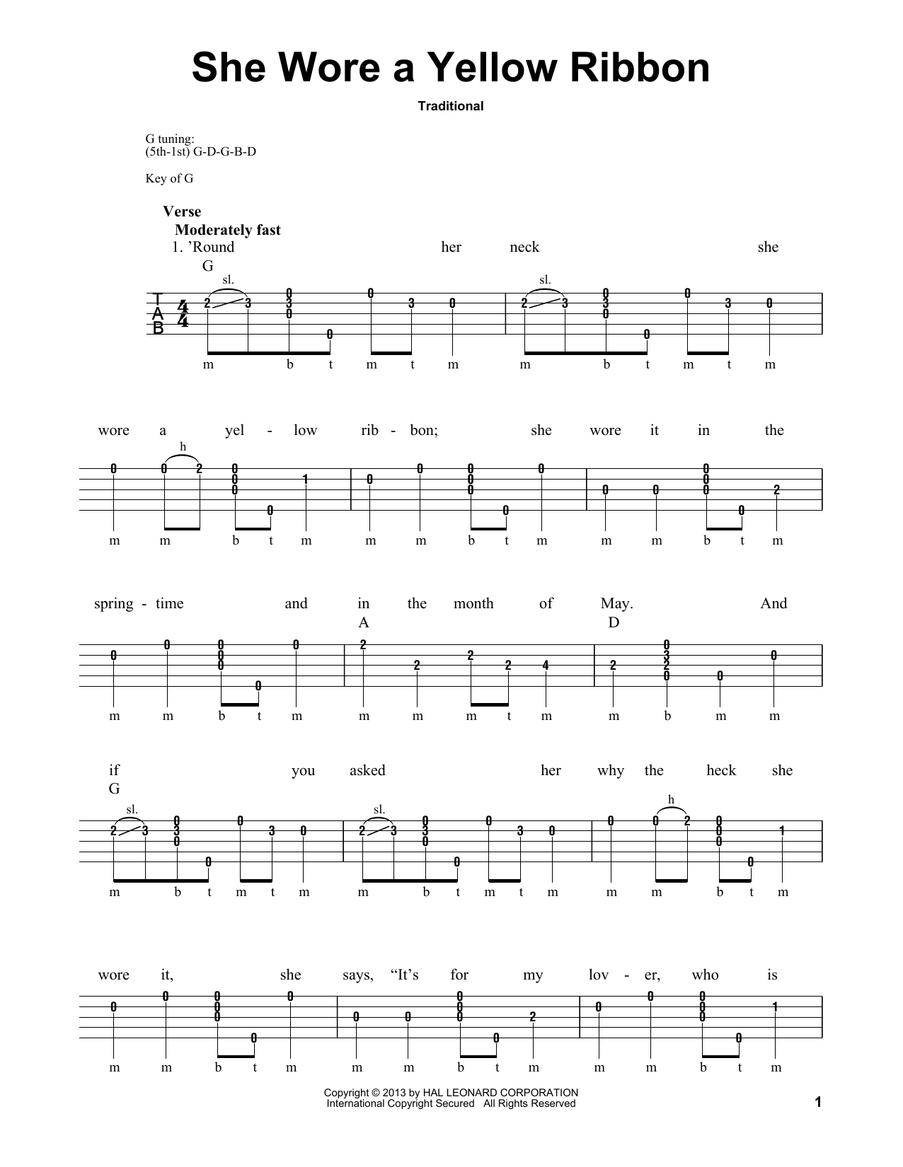 Produktgalerie: Seite 1 von 1 She Wore A Yellow Ribbon, Michael Miles, Banjo