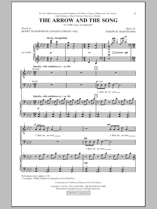 Produktbild zu: The Arrow And The Song