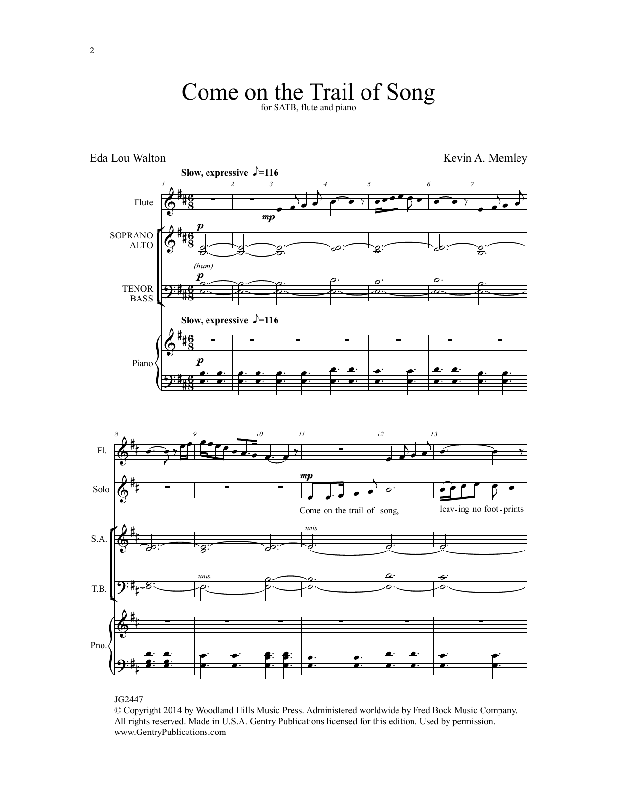 Product picture to: Come on the Trail of Song