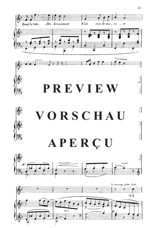 Product gallery: Page 4 of 5 Rêve d'amour Op. 5 No.2, , High Voice and Piano